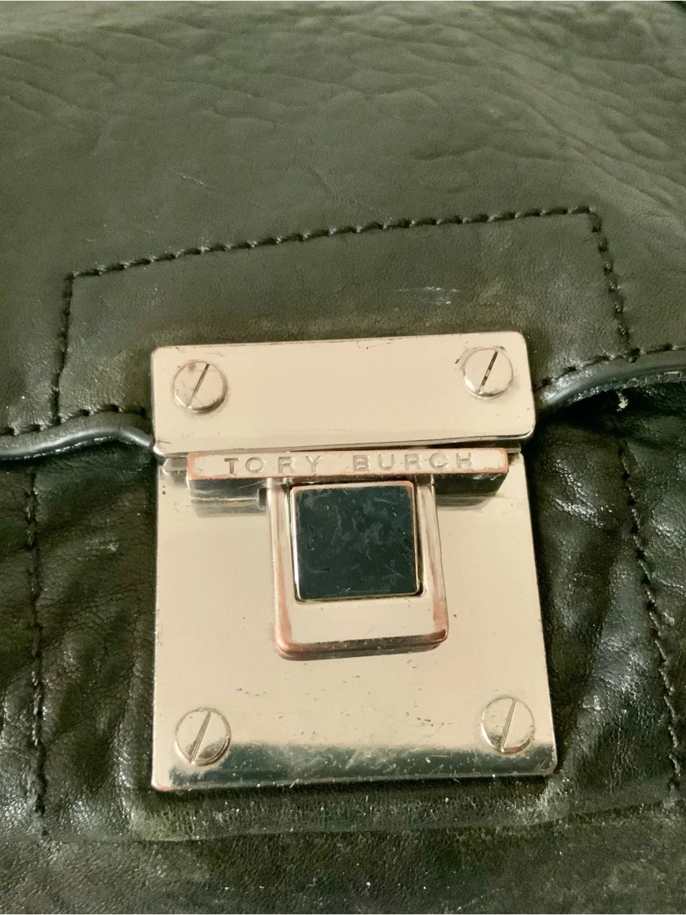 TORY BURCH DAYTON LARGE CITY SATCHEL SHOULDER BAG FROM 2010